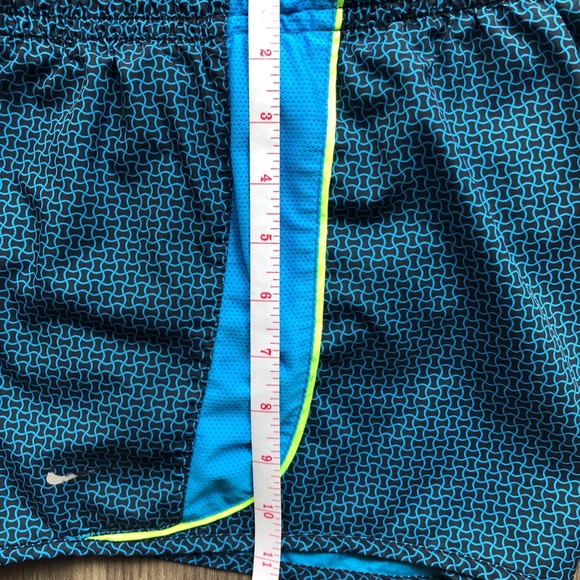 Nike Dri-fit Running Shorts - Blue Pattern - Picture 5 of 5